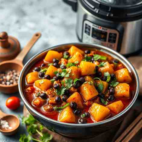 Aloo Tama - Nepali Potato Stew (Pressure Cooker Recipe)